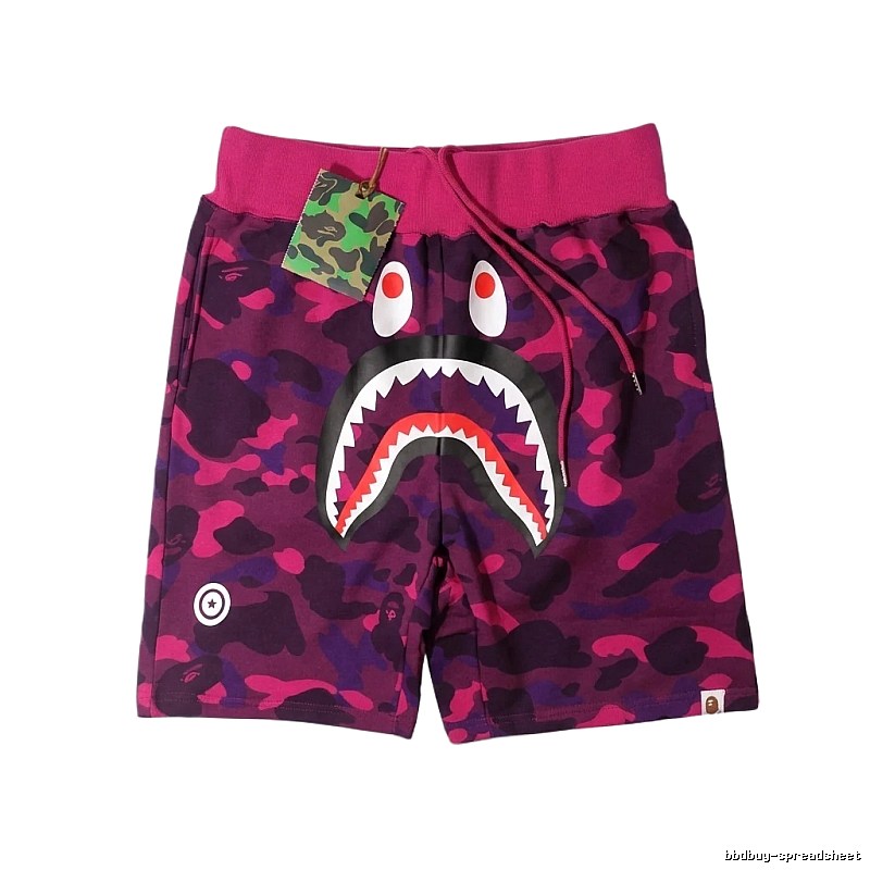 Bape Shark Camouflage Shorts