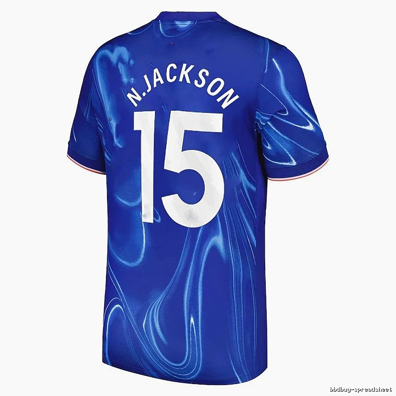 Barcelona Easy Match Gavi #6 soccer jersey Blue Red Barcelona for Leisure Wear