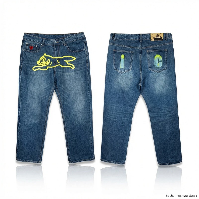 BBC graffiti-style jeans