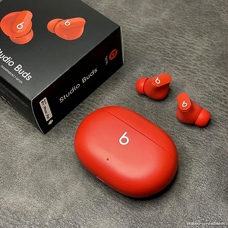 Beats Studio Buds Earbuds in Red
