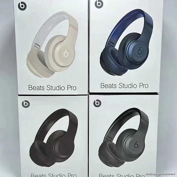 Beats Studio Pro Headphones Assorted Colors