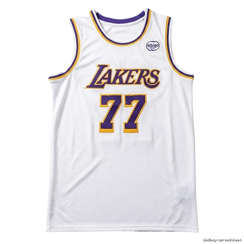 Bibigo Doncic-style white jersey