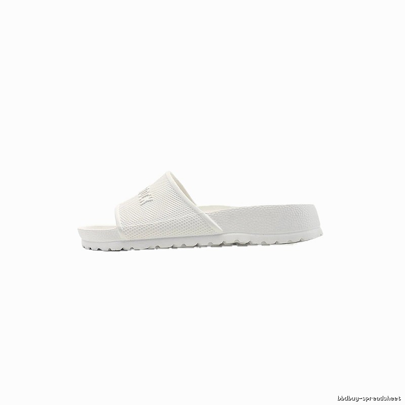 Birkenstock Minimalist Casual Style White Slide Sandals
