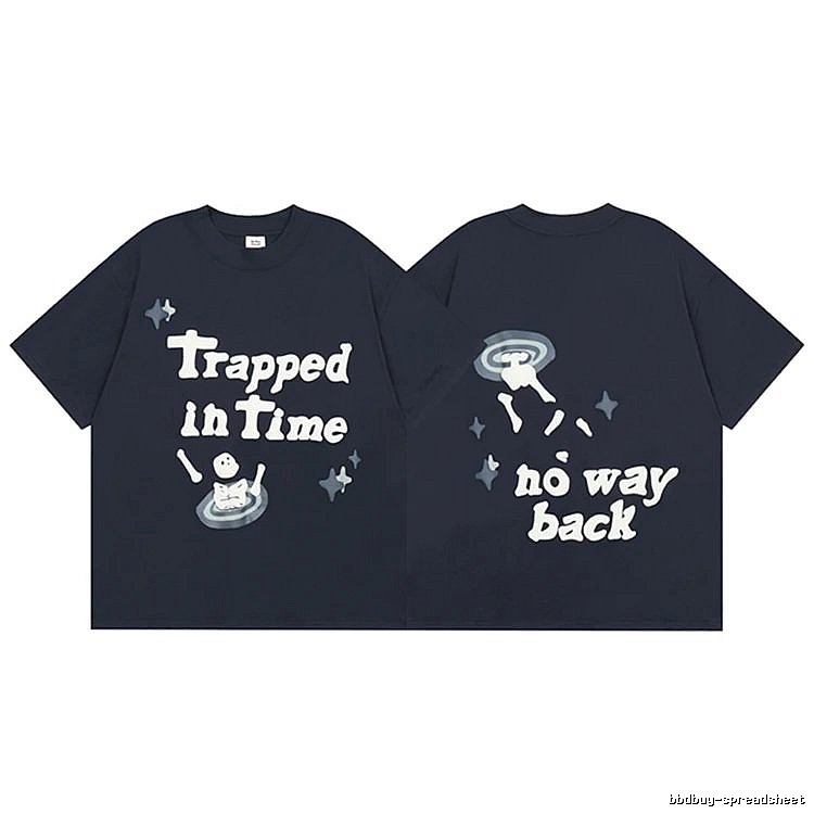 Broken Hearts Raised-Print Graphic Navy Style Bpi03 Graphic T-Shirt Casual Layering