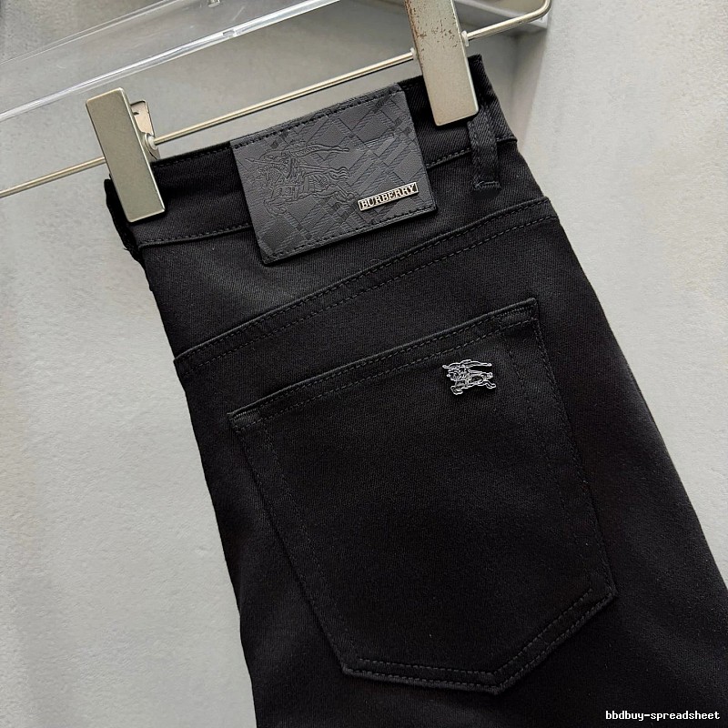 Burberry Logo Jeans - Tonal Knight Emblem And Branded Back Patch Style Edit