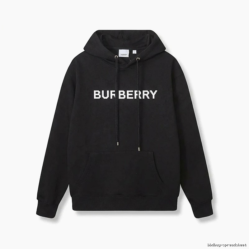 Burberry pixel-style black sweatshirt