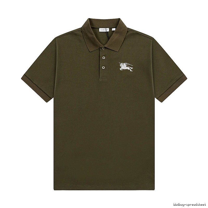 Burberry's retro-style polo shirt with the knight logo