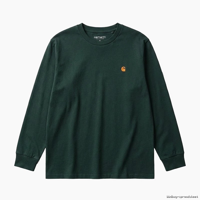 Carhartt basic simple dark green sweatshirt
