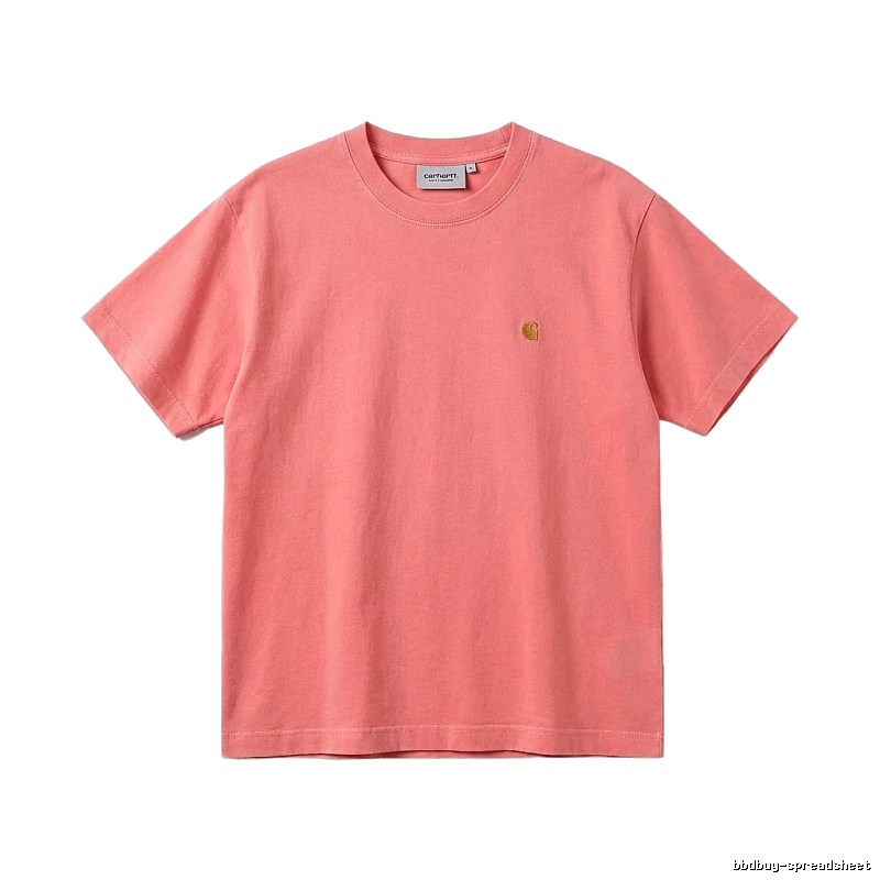Carhartt Classic Simple Style Pink T-shirt
