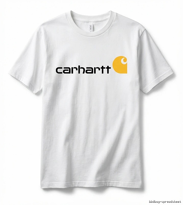 Carhartt Classic Simple Style White T-shirt