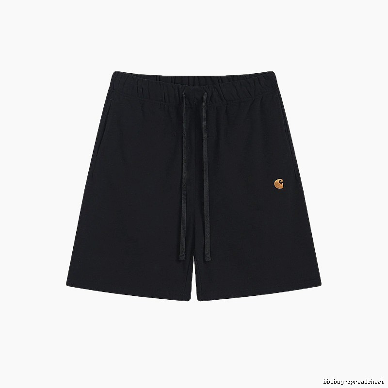 Carhartt Embroidered Workwear Style Black Casual Shorts