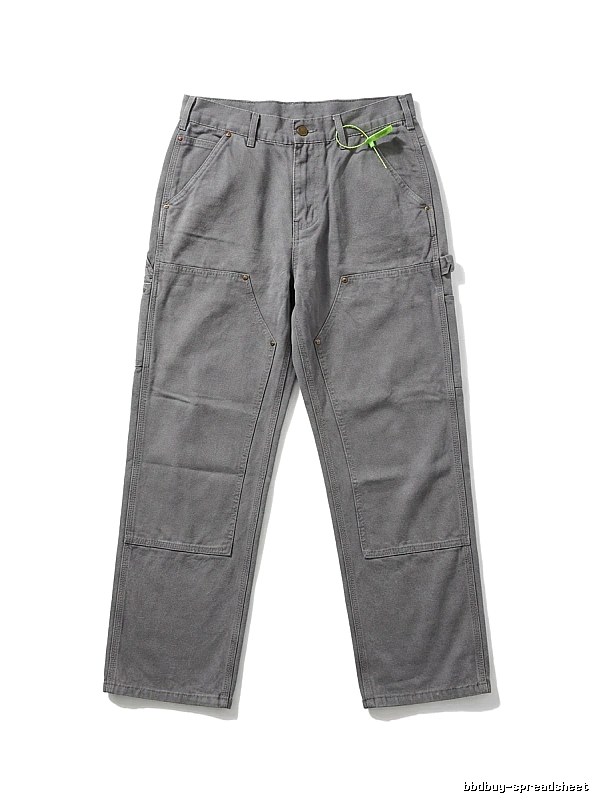 Carhartt workwear style cement gray long pants