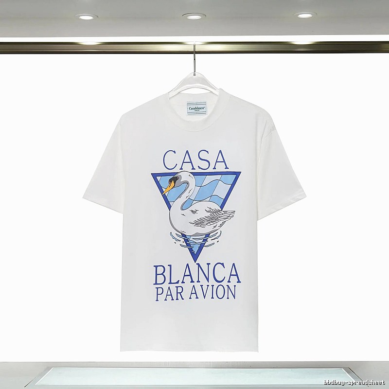 Casablanca Printed Fashionable White T-shirt