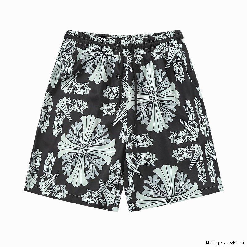 Chrome Hearts Cross Flower Trendy Brand Shorts