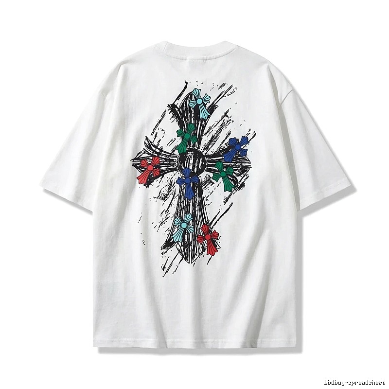 Chrome Hearts Graffiti Style White T-shirt