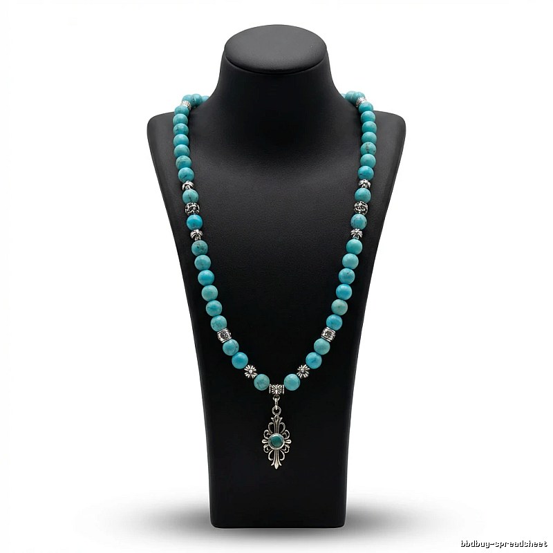 Chrome Hearts Turquoise Vintage Necklace