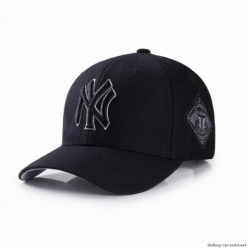 Classic MLB Baseball Cap (Black)