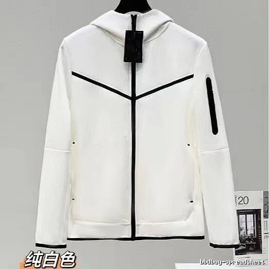 Classic White zip hoodie White Full Zip for Daily Styling