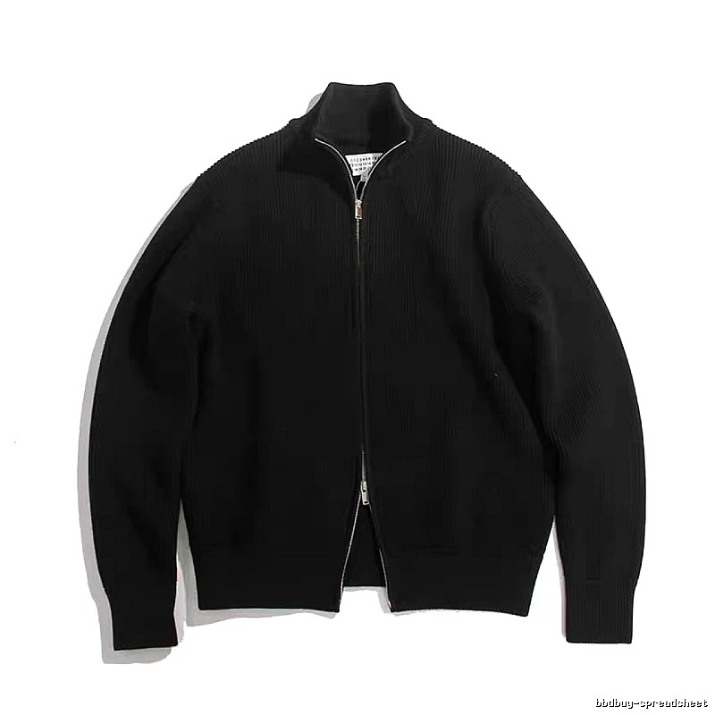 Classic Zip jacket Black Minimalist Full for Daily Styling