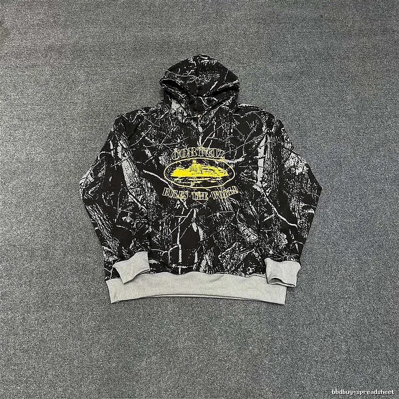 Corteiz camouflage hoodie