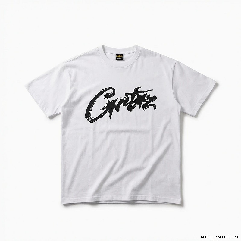 Corteiz Graffiti Style White T-shirt