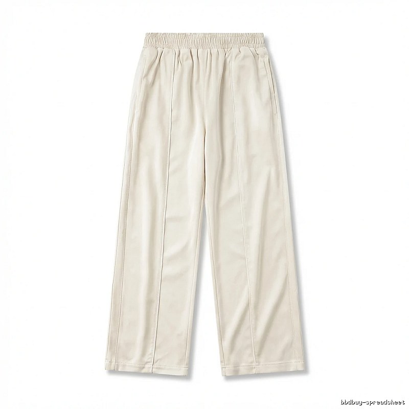Corteiz minimalist style off-white wide-leg pants