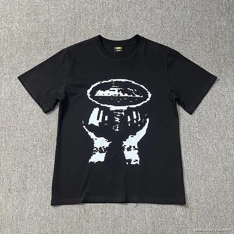Corteiz Resort Logo T-shirt Black Corteiz for Travel Looks