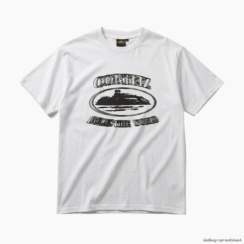 Corteiz retro-style white T-shirt