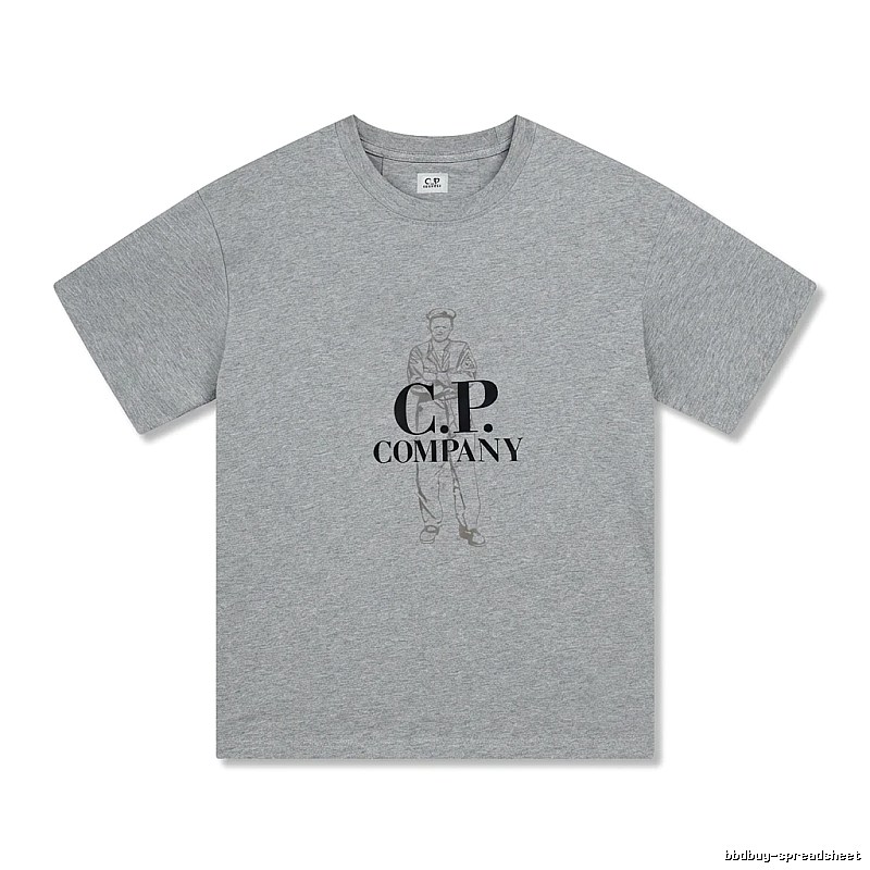 C.P. Retro Style Gray T-shirt