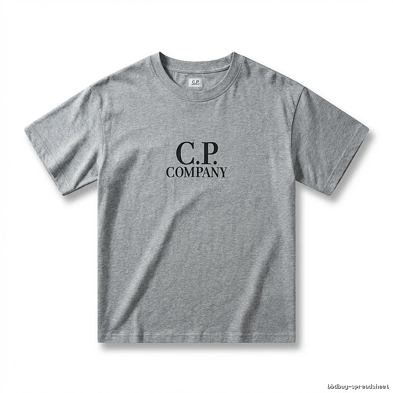 C.P. Simple Style Grey T-shirt
