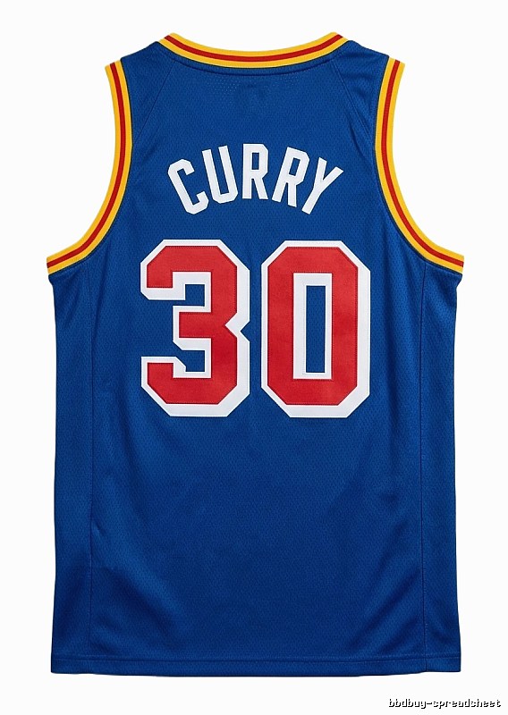 Curry No. 30 blue basketball vest