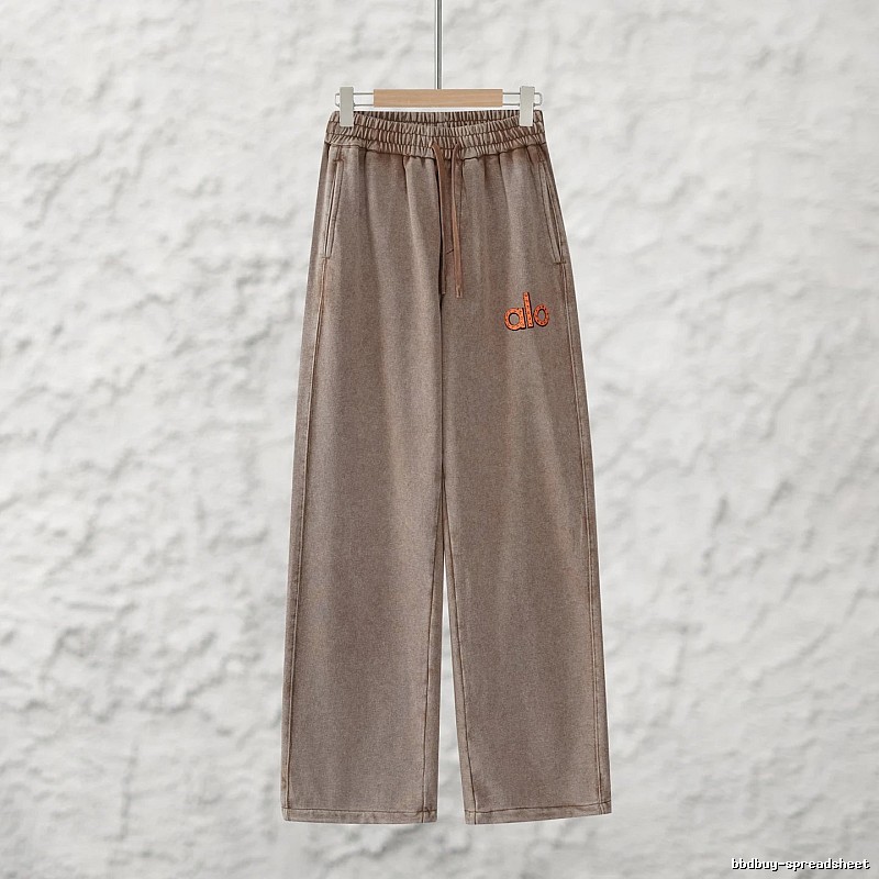 Daily Taupe Alo Yoga Wide Lounge Pants
