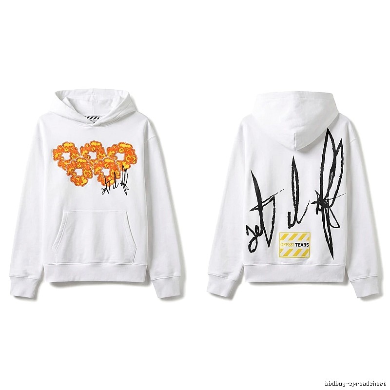 DENIM TEARS Graffiti Print Style Sweatshirt