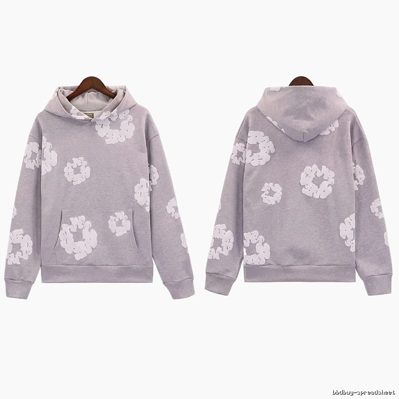 DENIM TEARS Printed Casual Grey Sweatshirt