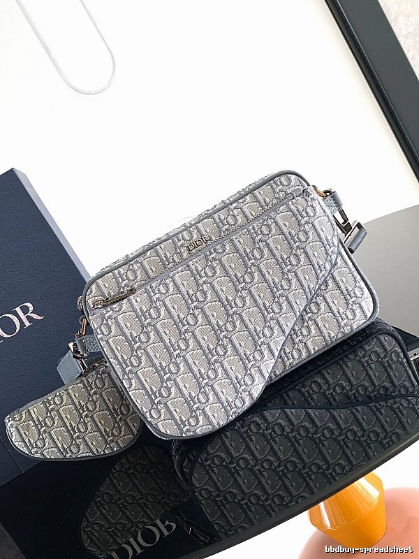 Dior Oblique belt bag Gray Waist