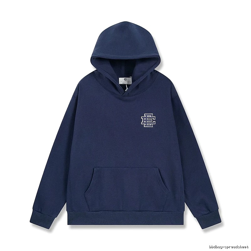 Eric Emanuel Minimalist Style Navy Blue Sweatshirt