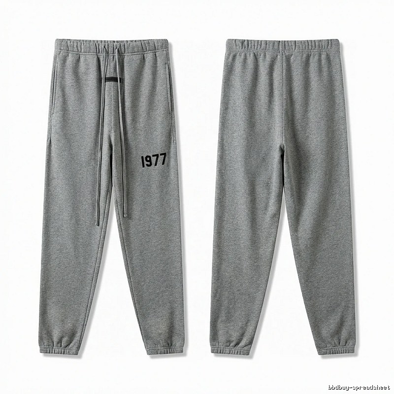 ESSENTIALS 1977 Casual Grey Sweatpants