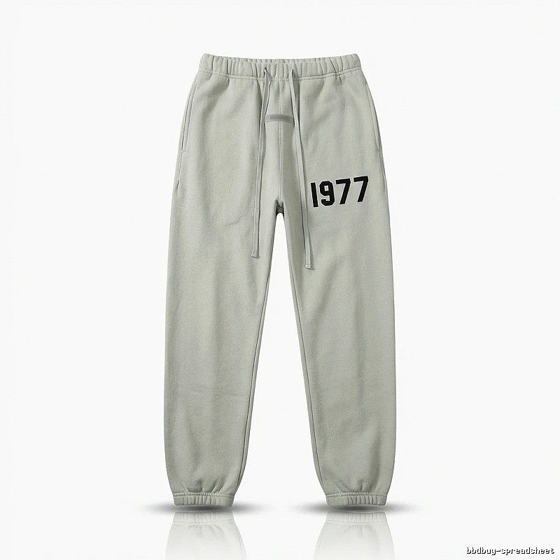ESSENTIALS 1977 Casual Style Light Gray Sweatpants