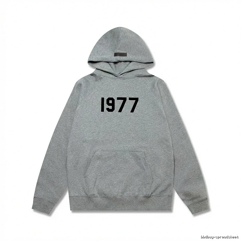 ESSENTIALS 1977 Series Grey Sweatshirt