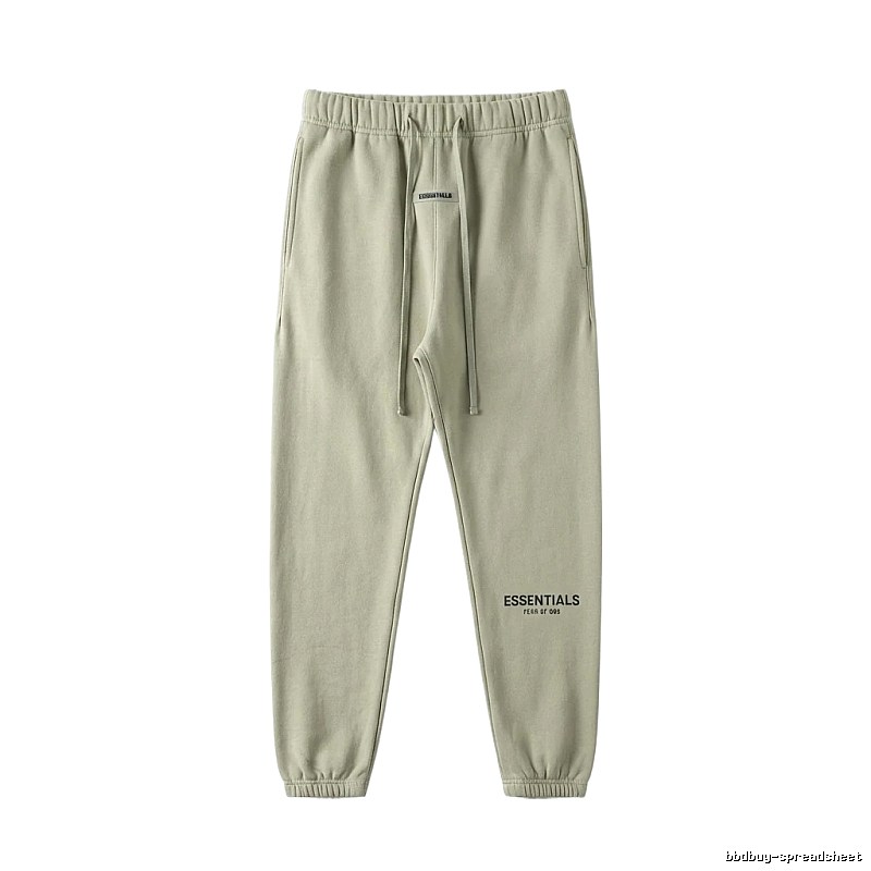 ESSENTIALS Basic Casual Khaki Pants