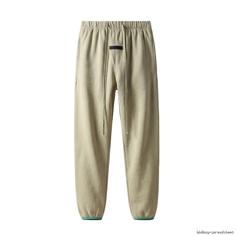ESSENTIALS Basic Casual Khaki Pants