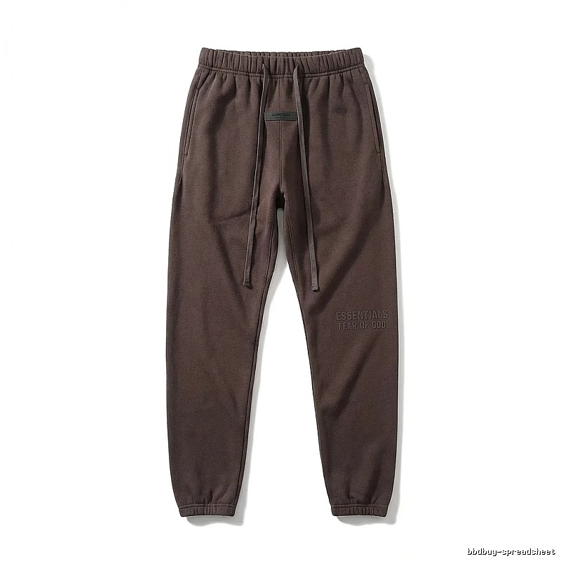 ESSENTIALS Casual Dark Brown Sweatpants