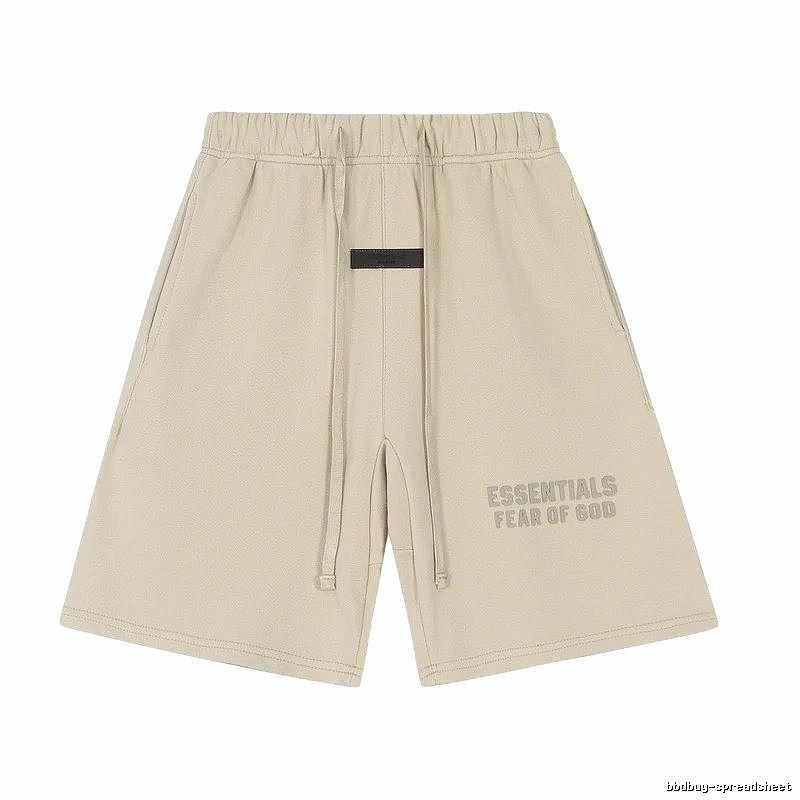 ESSENTIALS casual khaki shorts