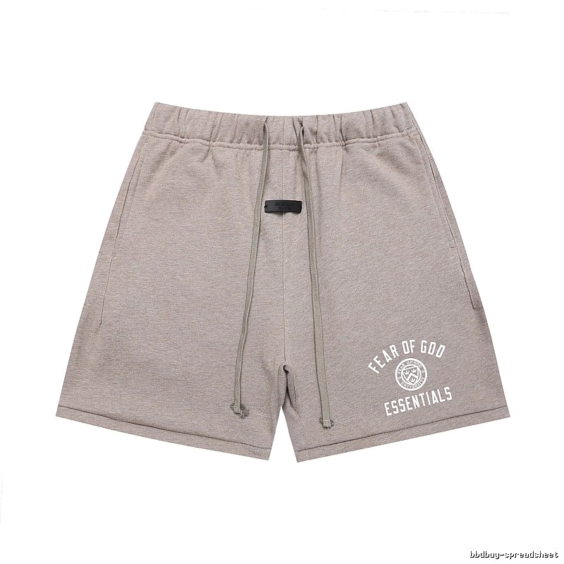 ESSENTIALS casual style light gray shorts