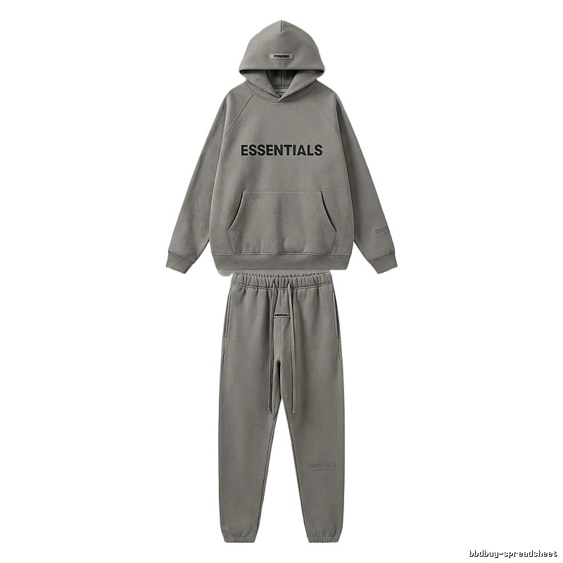 ESSENTIALS grey casual suit