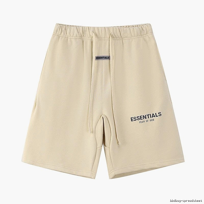 ESSENTIALS minimalist style beige shorts