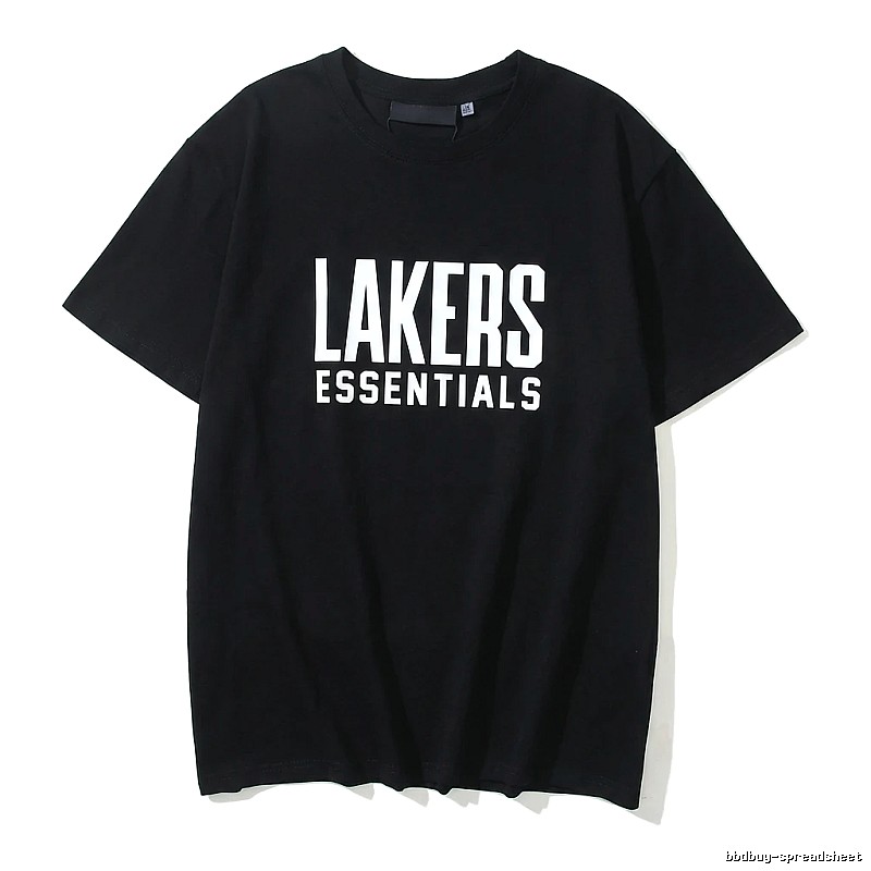 ESSENTIALS minimalist style black T-shirt