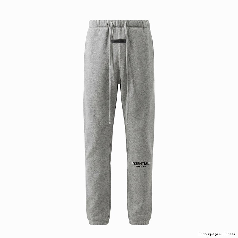 ESSENTIALS Simple Grey Sweatpants