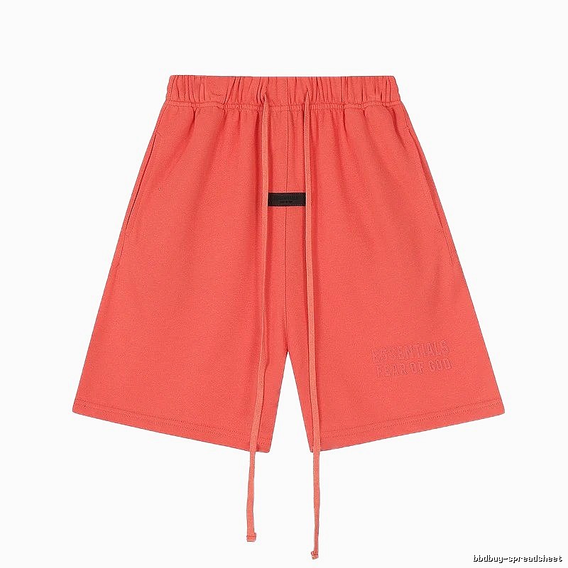 ESSENTIALS Simple Style Orange Shorts