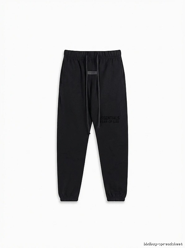 Essentials trendy and cool style black sweatpants